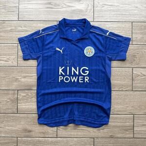 Y2K Leicester City Puma 2017 2018 Blue Jersey Shirt